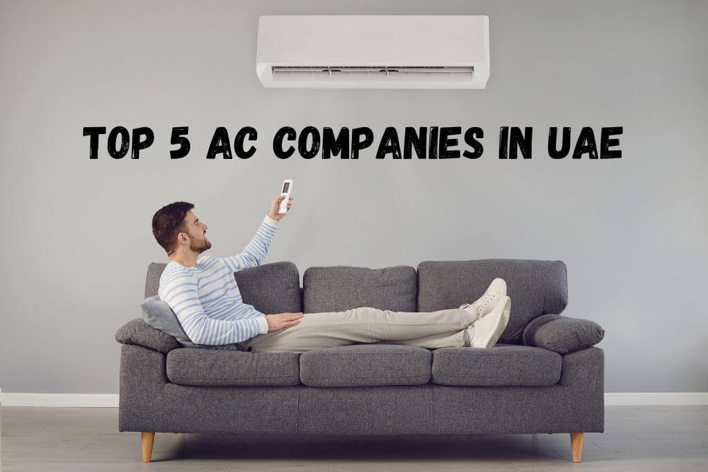 This guy bought Air Conditioner from the Ac companies and He is sitting on a couch enjoying the breeze of an air conditioner